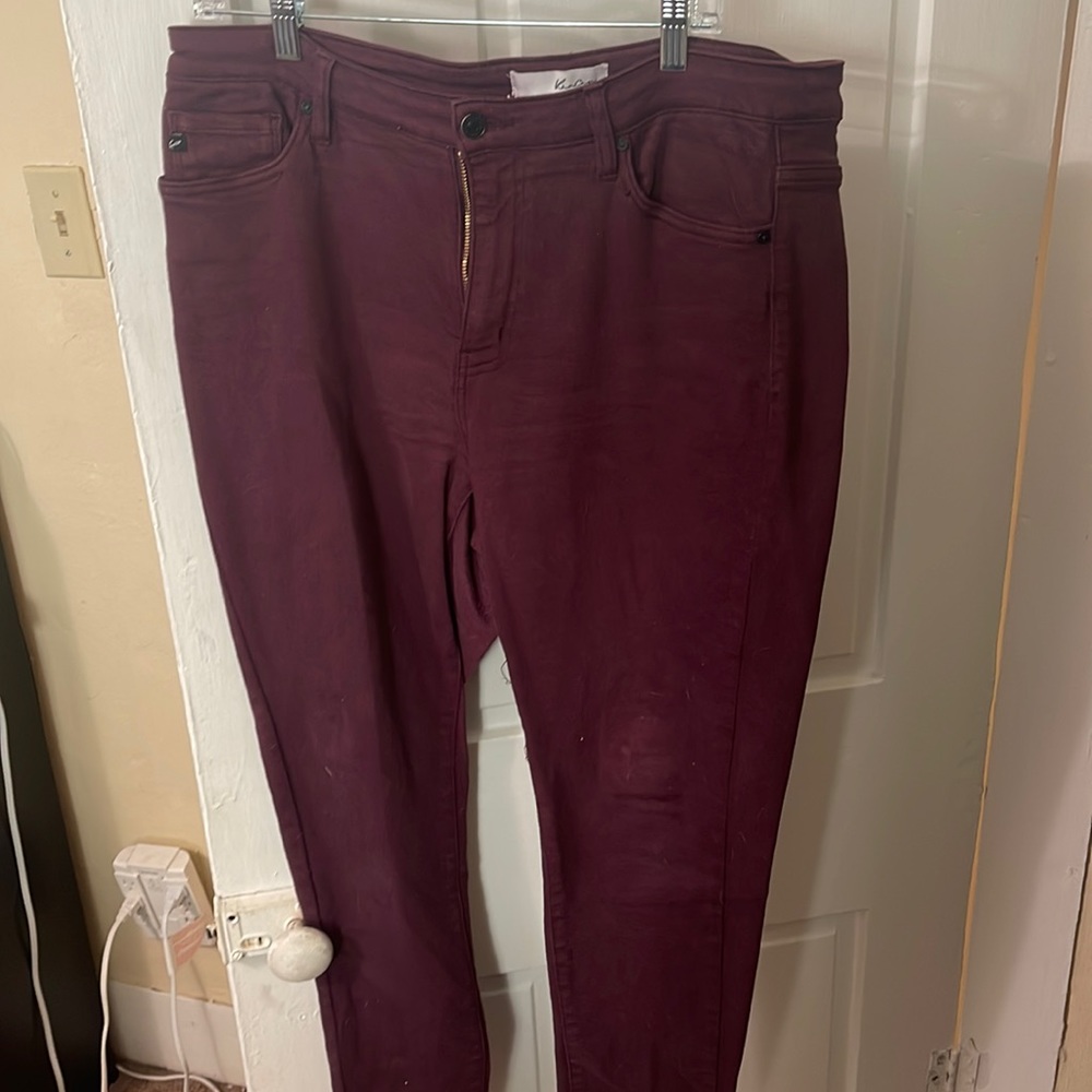 KanCan Maroon skinny Jean